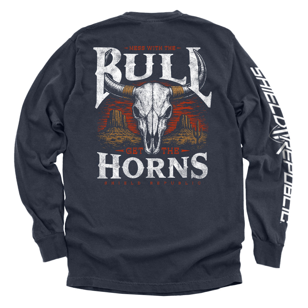 Mess with the Bull, Get the Horns Graphic Tee