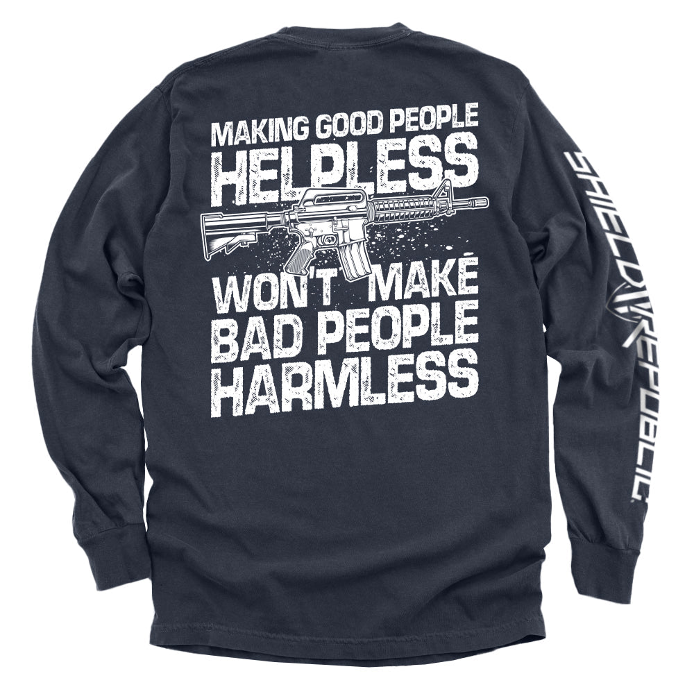 Making Good People Helpless AR15 Graphic Tee