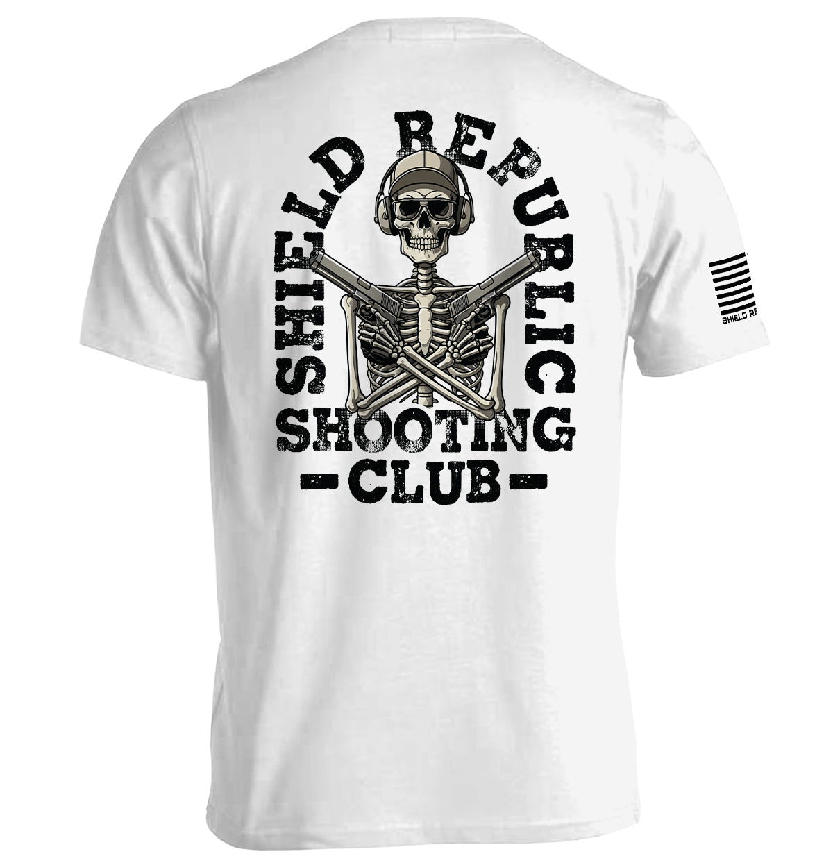 Shield Republic Shooting Club Graphic Tee