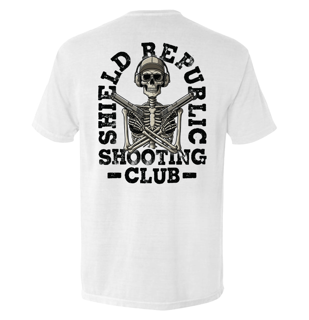 Shield Republic Shooting Club Graphic Tee