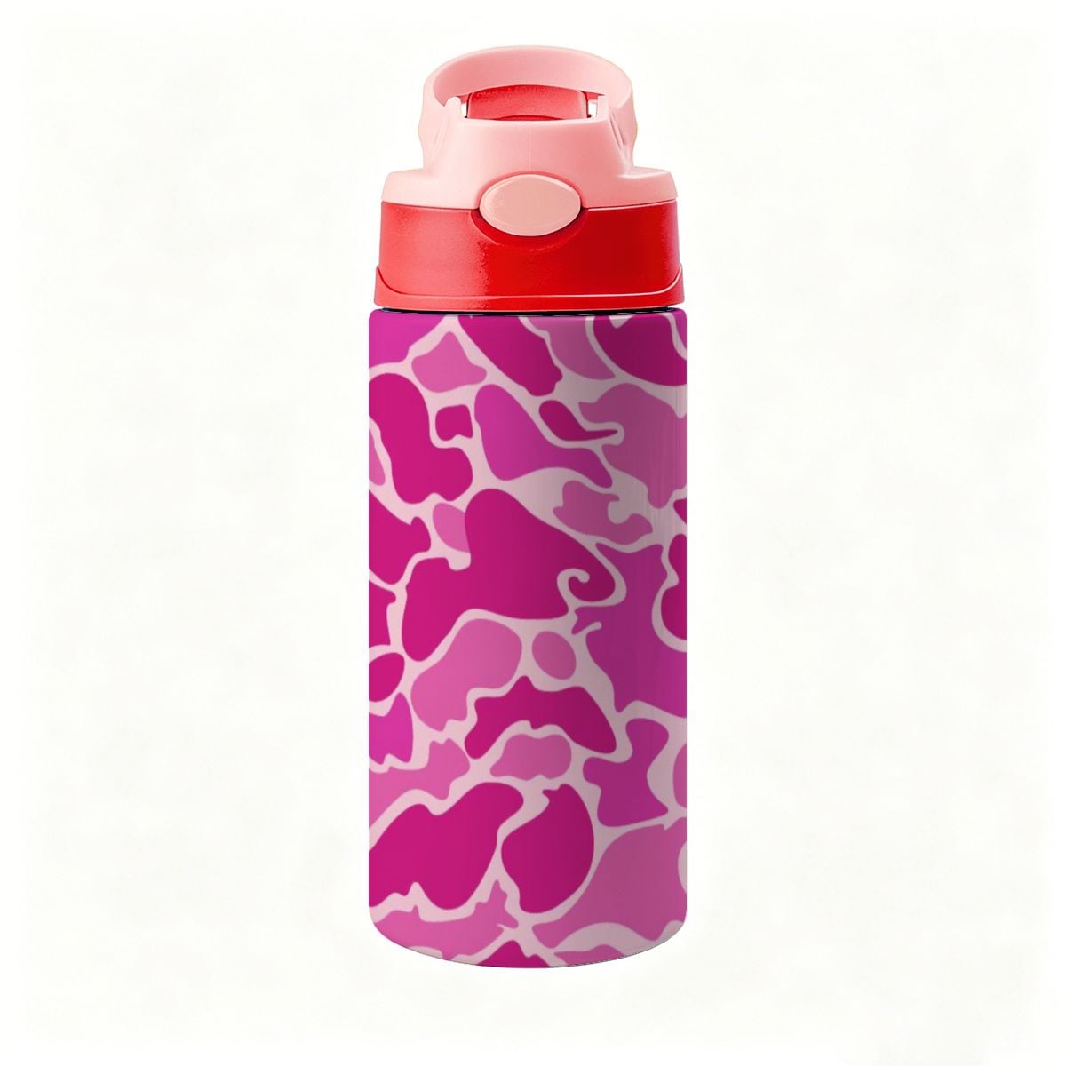 Pink Camo Water Bottle