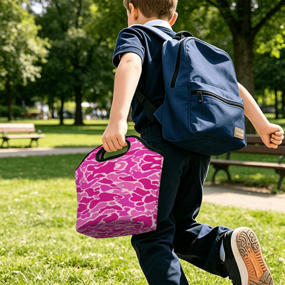 Pink Camo Lunch Bag