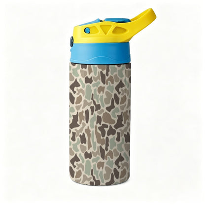 Camo Kids Water Bottle
