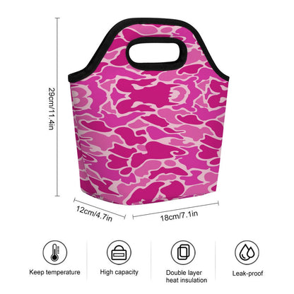 Pink Camo Lunch Bag