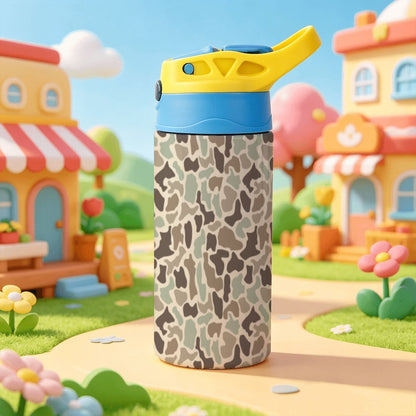 Camo Kids Water Bottle