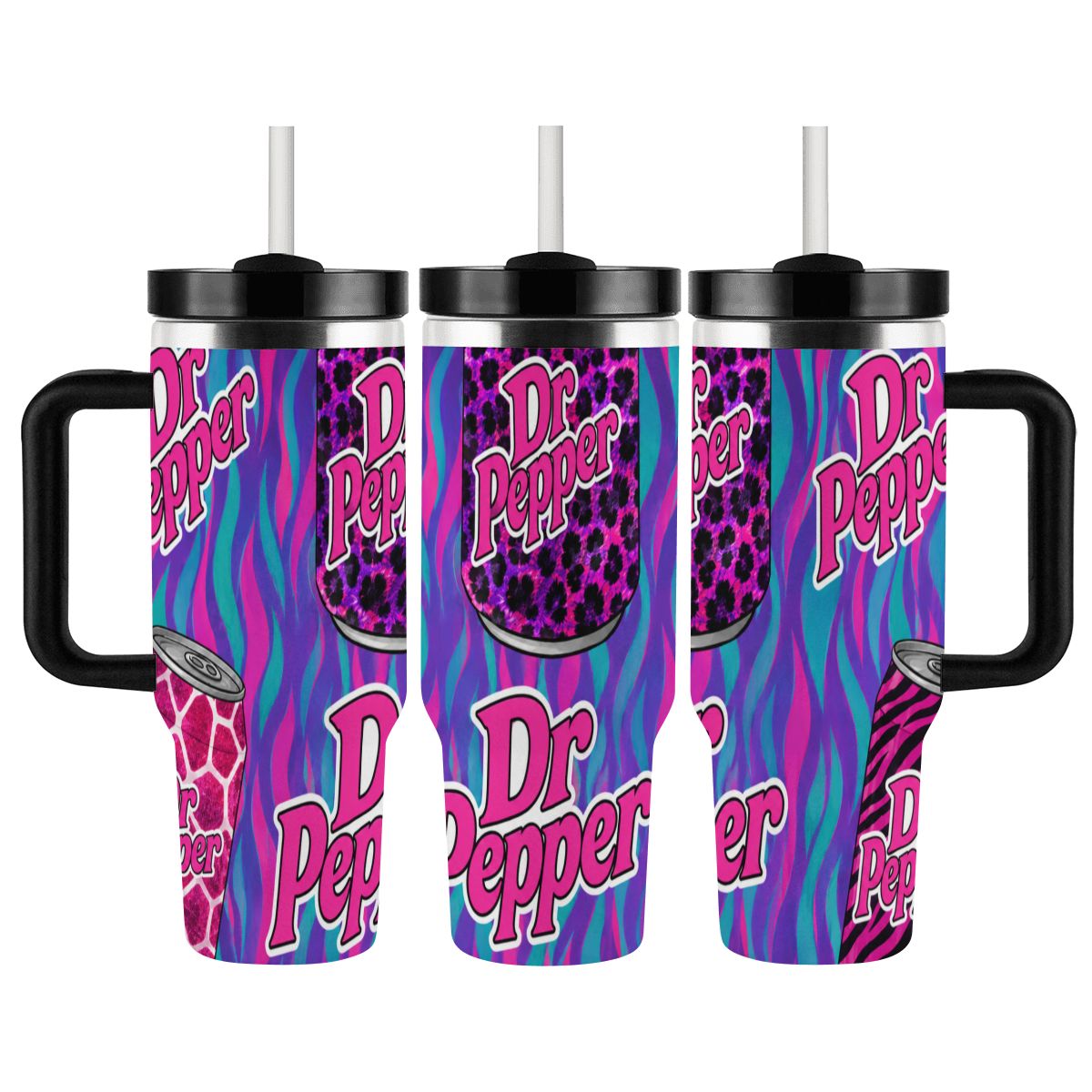 40oz Dr Pepper Tumbler