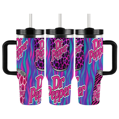 40oz Dr Pepper Tumbler