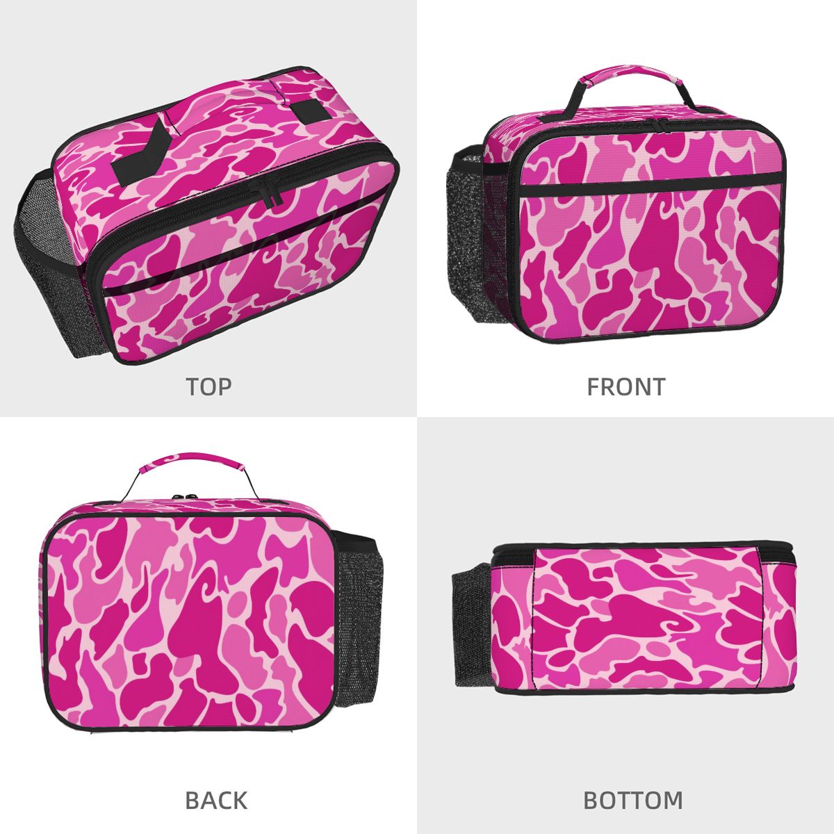 Pink Camo Lunch Box