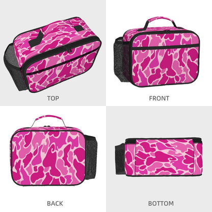 Pink Camo Lunch Box