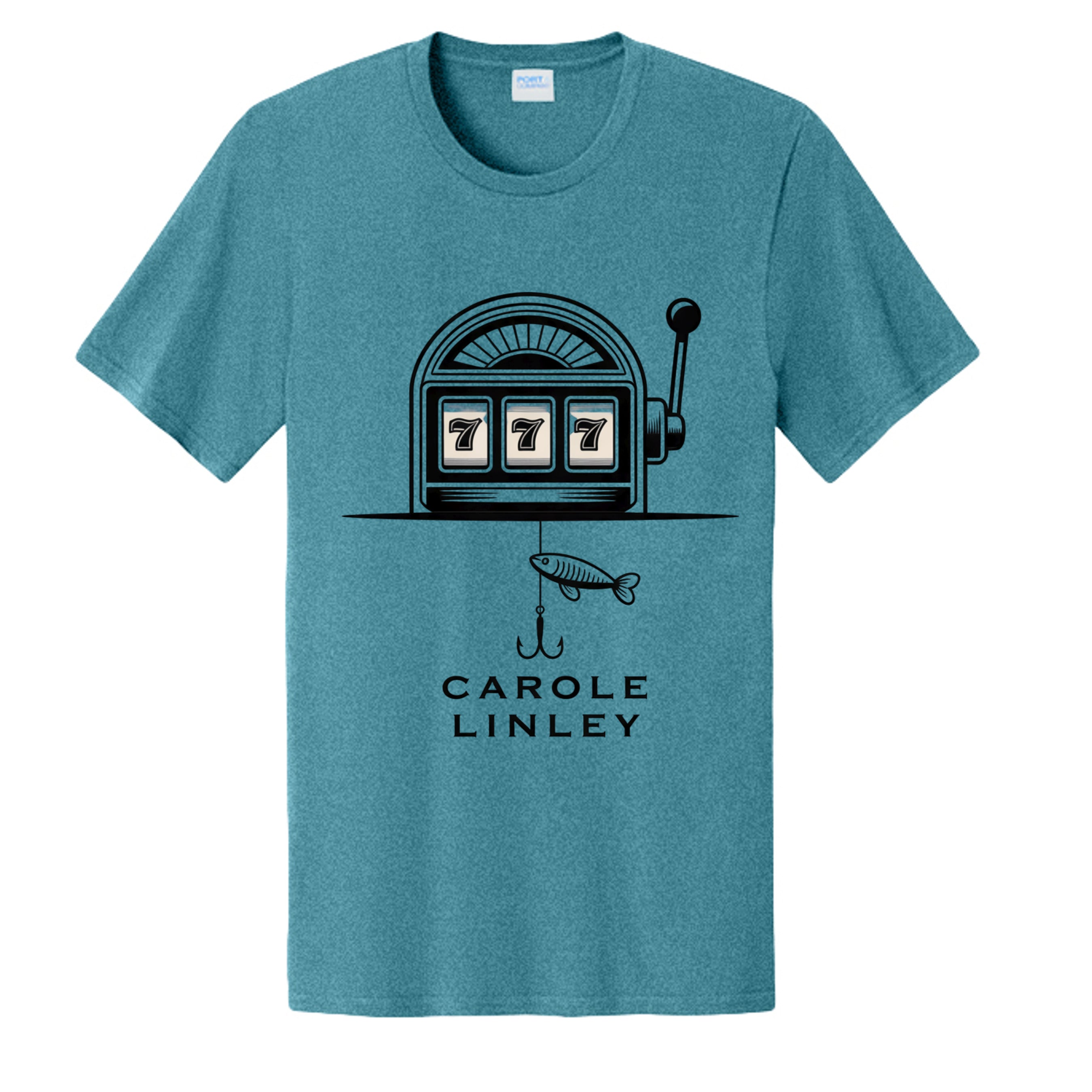 Vivid Teal Heather - PC43 - FRONT